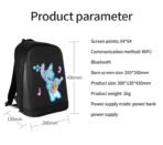 LED Screen Backpack App Control - Image 4