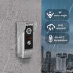 Video Door Bell 1080P Camera Wifi With Screen - Image 3