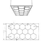 Honeycomb Light With Frame - Image 2