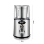 RAF Electric Coffee Grinder for Home Use Spice Herbs Beans Grinder Stainless Steel Blade - Image 3