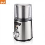 RAF Electric Coffee Grinder for Home Use Spice Herbs Beans Grinder Stainless Steel Blade