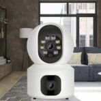 HD Full Color Two-Way Audio Wireless Dual Camera - Image 3