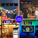 LED Strip Panel RGB Remote and APP Controlled - Image 4