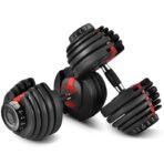 Dumbells Set Rubber Adjustable - Image 5
