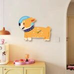 Kids Wall Clock Battery Operated Time Teaching Clock for Kids Ideal for Children Bedrooms Playrooms Anime Wall Clock - Image 4