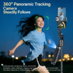 Fully Remote Control Photography Selfie Stick Smart AI Tracking Anti-Shake Phone Stand - Image 8