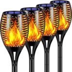 Solar Flickering Flame Garden Torch Light - Image 4