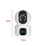 HD Full Color Two-Way Audio Wireless Dual Camera - Image 2