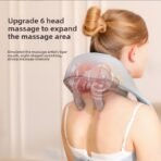 Cervical Massager Hand Kneading Heat Therapy Shoulder & Neck Device - Image 3