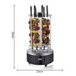 RAF 360° Rotating BBQ Grill Fast Electric Skewers - Image 3