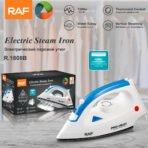 RAF Electric Steam Iron Portable 1200W Ceramic Soleplate Burst - Image 4