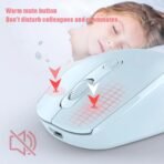 Wireless Mouse Multicolour Rechargeable - Image 5