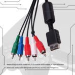 Audio Video Component RGB AV Connector Cable for PS2 - Image 4