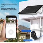 Solar powered security Camera 4MP WIFI - Image 3