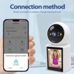 HD 1080P Two-Way Video Intercom Call Night Vision Smart WIFI Baby Monitor Camera - Image 4