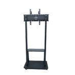 Steel LED LCD TV Stand 32-60 Inch Multi-Functional Trolley with 360 - Image 6