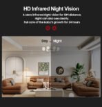 HD Full Color Two-Way Audio Wireless Camera - Image 3