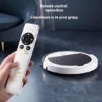 Remote Control Robot Vacuum Mop Machine 15W Cleaner for Daily Home Cleaning Dry Function Vacuum Cleaner - Image 4