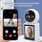 HD 1080P Two-Way Video Intercom Call Night Vision Smart WIFI Baby Monitor Camera - Image 5