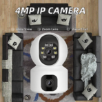 HD Full Color Two-Way Audio Wireless Dual Camera - Image 8