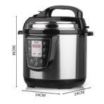 Raf Stainless Electrical Pressure Cooker 6L - Image 6