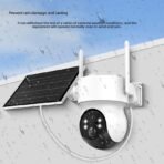 Solar powered security Camera 4MP WIFI - Image 7