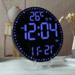 Digital LED Clock Creative Large-screen Temperature Remote Control - Image 6