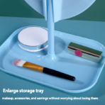 LED Makeup Mirror-Heart Shape - Image 6