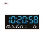 LED Digital Wall Clock/Calendar Large Display Dual Alarm with Indoor Temperature Date and Day of Week for Home Decor - Image 5