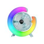 Colorful LED Tabletop Fan