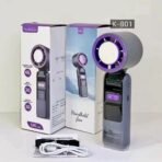 Portable Foldable Handheld Mini Fan with Cooling Function - Image 3