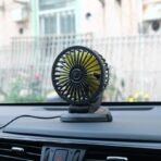 Three Speed Control Mini Fan for Car - Image 2