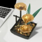 Water Fountain Decor With Stones 1 X LED - Image 3