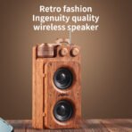 Portable Retro Wireless Speaker - Image 2