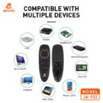 JEQANG JA-502 2.4G Wireless Voice Air Mouse with USB Receiver - Image 2