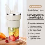 Portable Rechargeable Mini Juice Blender - Image 4