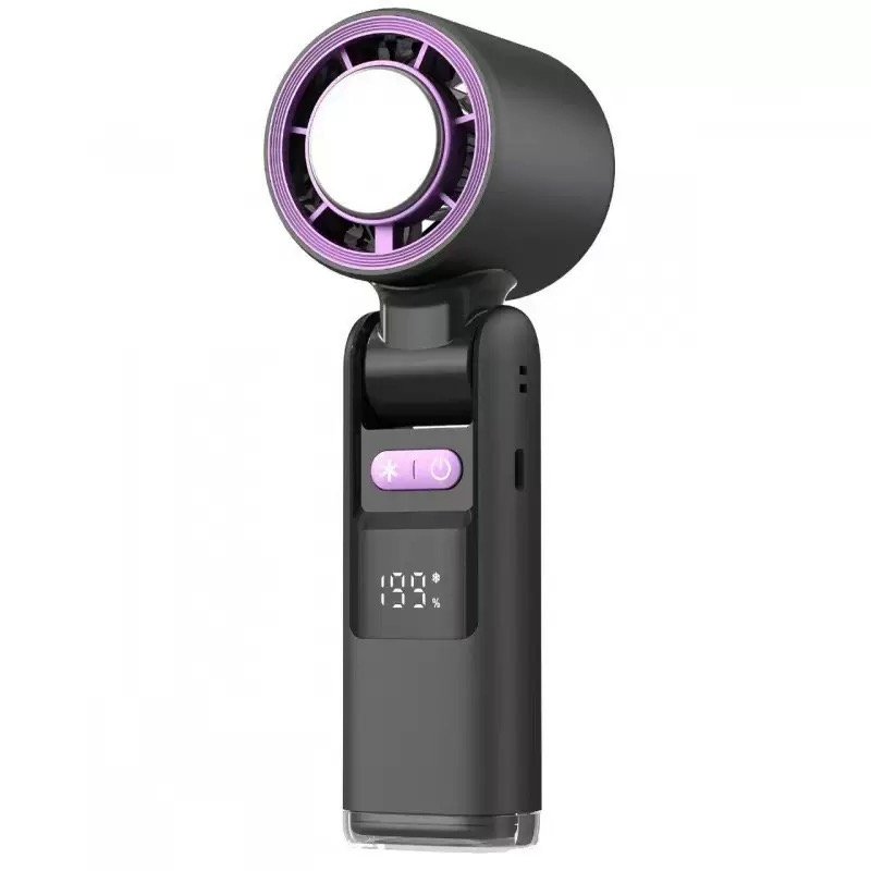 H490c3e91d82b4145a58f8f2cb653b06ew Portable Foldable Handheld Mini Fan with Cooling Function - Image 1