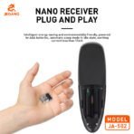 JEQANG JA-502 2.4G Wireless Voice Air Mouse with USB Receiver - Image 5