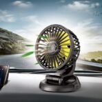 Three Speed Control Mini Fan for Car - Image 3