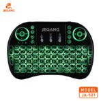 Jeqang JA-501 Rechargeable Mouse Set BT & 2.4G Wireless Mini RGB Keyboard