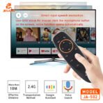 JEQANG JA-502 2.4G Wireless Voice Air Mouse with USB Receiver - Image 3