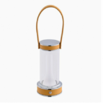 Modern Leather Rechargeable Table Lamp - Image 5