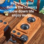 Portable Retro Wireless Speaker - Image 3