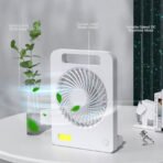 Mini Desktop Fan Cooling Fan With Cob Light - Image 4