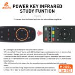 JEQANG JA-502 2.4G Wireless Voice Air Mouse with USB Receiver - Image 6
