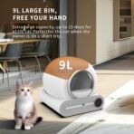 Automatic Cat Litter Box Self Cleaning, Odor Control, App Control. - Image 7
