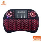 Jeqang JA-501 Rechargeable Mouse Set BT & 2.4G Wireless Mini RGB Keyboard - Image 5