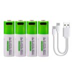 Rechargeable Battery Type-C AAA R 03